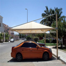 carport de circulación de aire velas de sombra para el lugar comercial